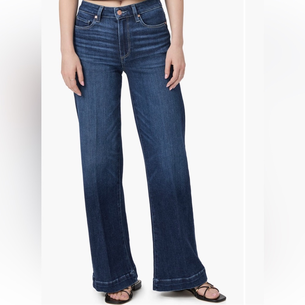 PAIGE Leenah High Waist Wide Leg Jeans